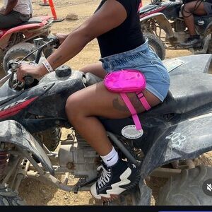 Denim Distressed Women's Shorts